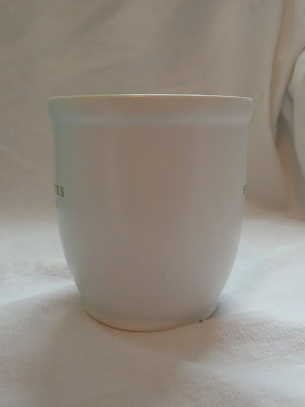 Starbucks Coffee Co Estd 1971 Coffee Mug 18 oz Green Inside 2007 VGUC